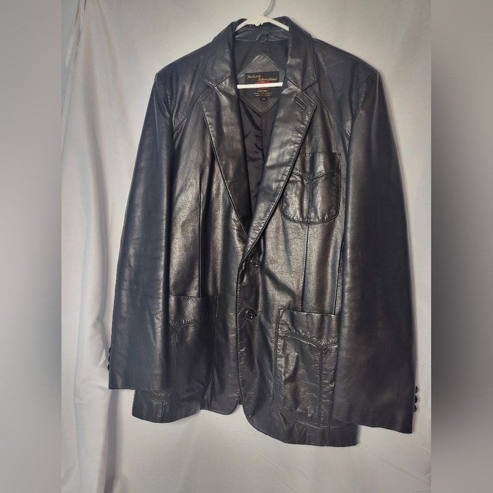 Fantastic international leather jacket
